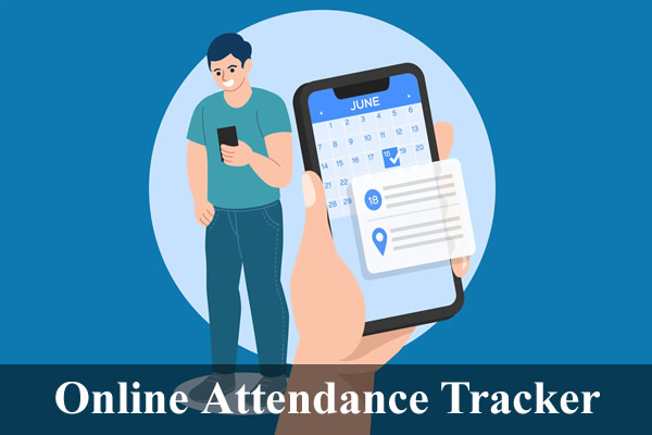 Online employee attendance manager